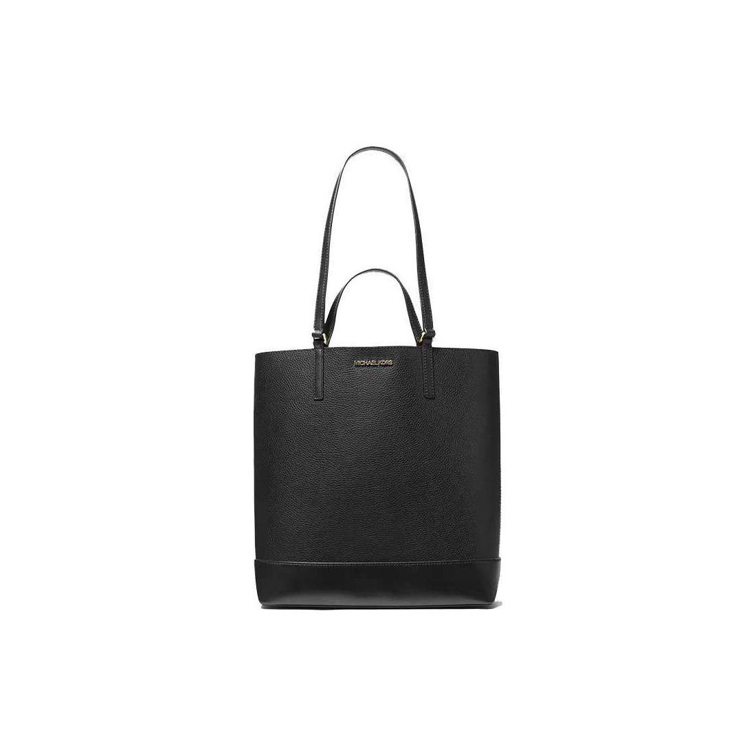 

Michael Kors Kelli Logo Leather Tote Bag Large Women tote bags Black 35T0GX9T3T-001 Basic Set (Bag+Dust Bag)