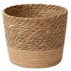 Plant Organizer Flower Pots 3 Size Desktop Indoor Outdoor Planter Woven Seagrass Baskets Decorative for Home Garden Container