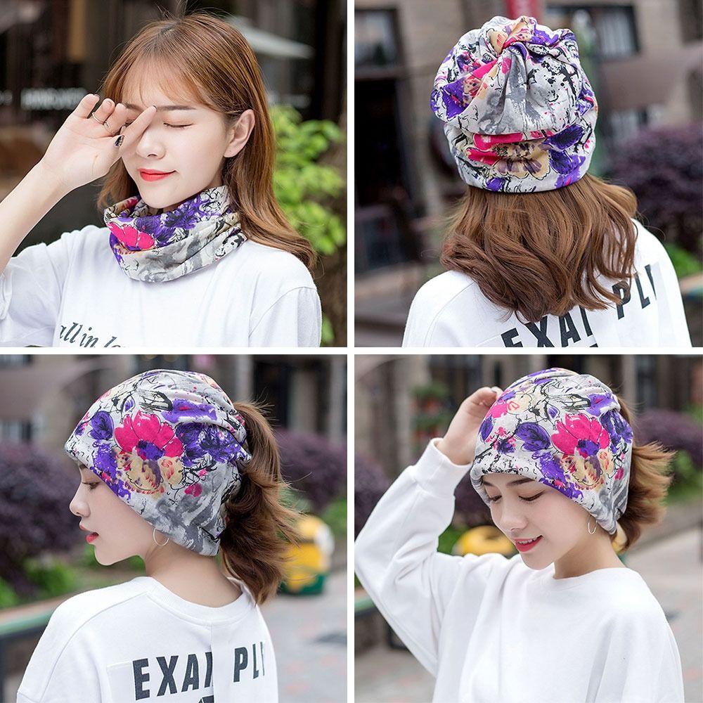 Breathable Baotou Hat Soft Headscarf Summer Hijab Cap Women