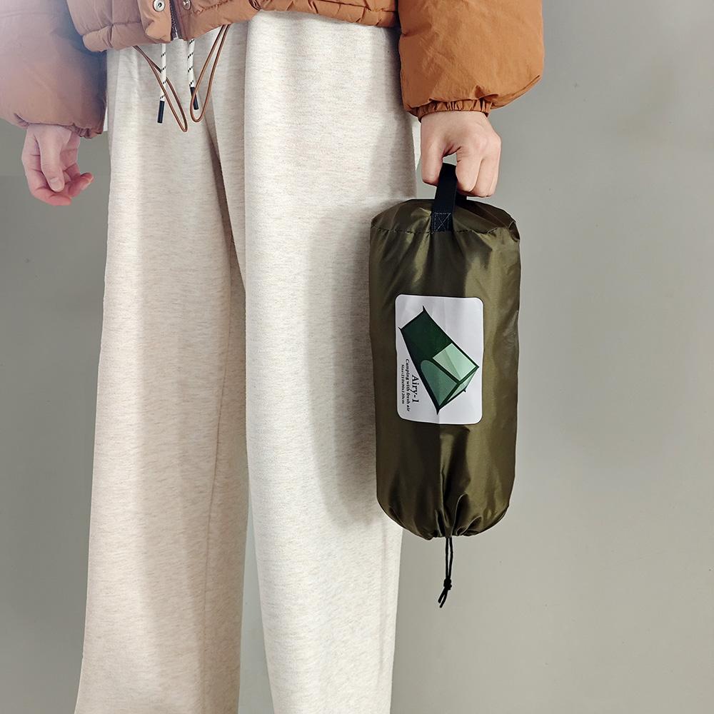 Airy Mesh Tent 1 Person Ultralight Tent Quick Setup Backpacking Shelter Breathable Mosquito Proof for Camping and Trekking