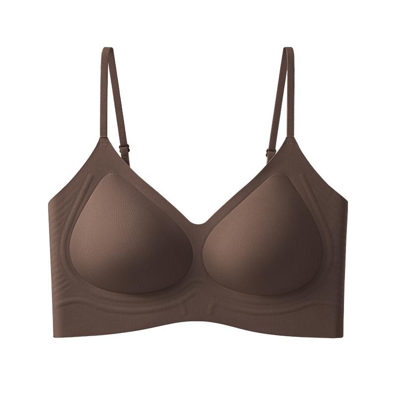 Traceless Thin Shoulder Straps Long-lasting Antibacterial Plastic Soft Support Anti-sagging Natural Gathering Comfortable Breathable Bra Cover