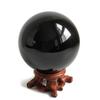 Roher Obsidianstein, Runde Kristallkugel, Naturstein, Reinigung, Kraftstein, Schutz vor Bösem, Schmuckstück, Heilung, Glück, Beliebtes Produkt