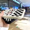 Slim Skin Feeling Cartoon Panda Soft Silicone PU Leather Cover Phone Case for iPhone Samsung Huawei Honor Xiaomi Redmi OPPO Realme Vivo