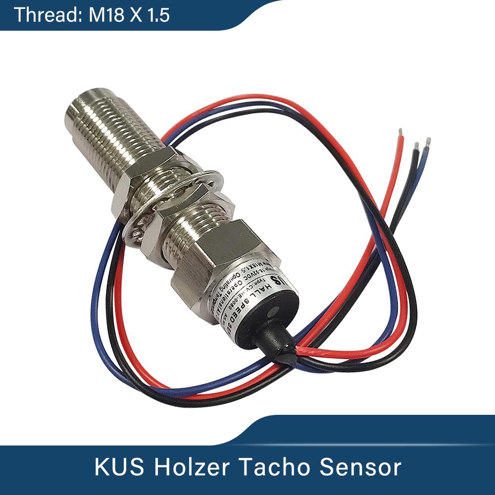 KUS Newest Holzer Sensor M18x1.5 M16x1.5 Tacho Speed Sensor Sender for Tachometer Speedometer Odometer M18x1.5-Holzer
