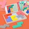 Adskwn wooden tetris puzzle game, spatial logic brain training for kids
