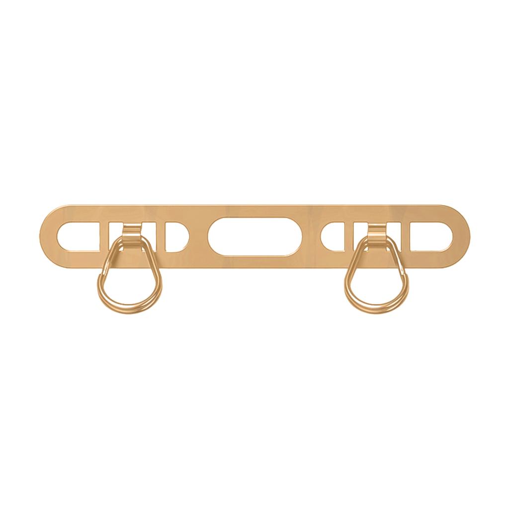 1pcs Stainless Steel Mobile Phone Lanyard Patch Side Hanging Clip Double Buckle Phone Straps Gasket Metal Connect Piece for