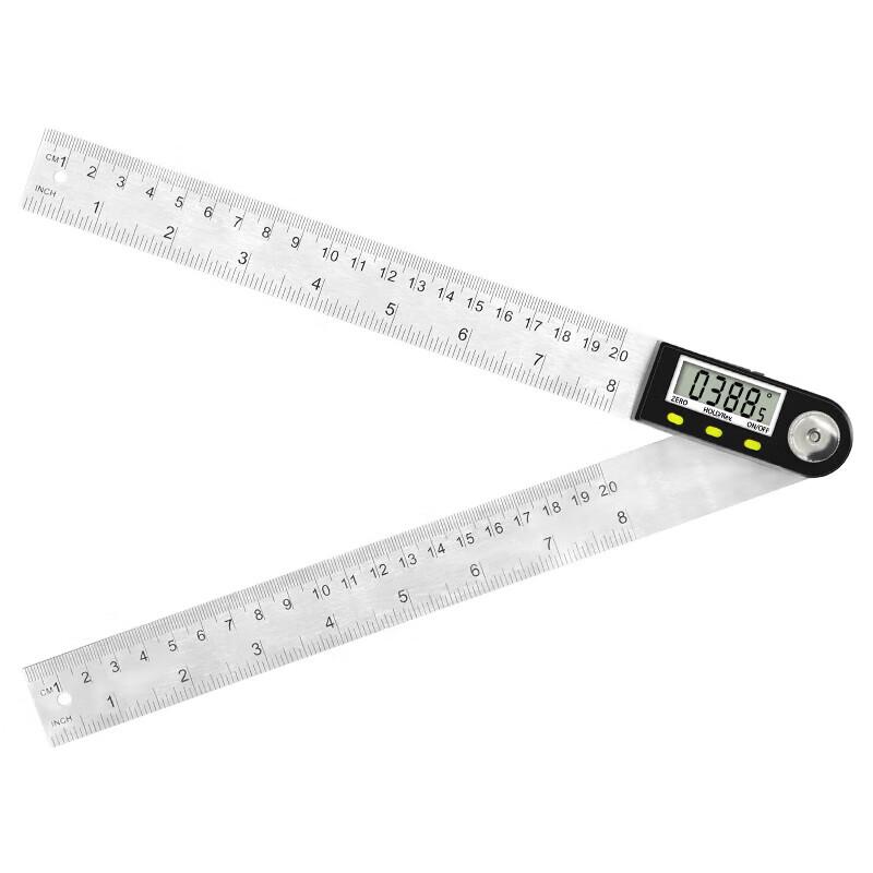 Lei Xiang 0-360° Digital Stainless Steel Protractor