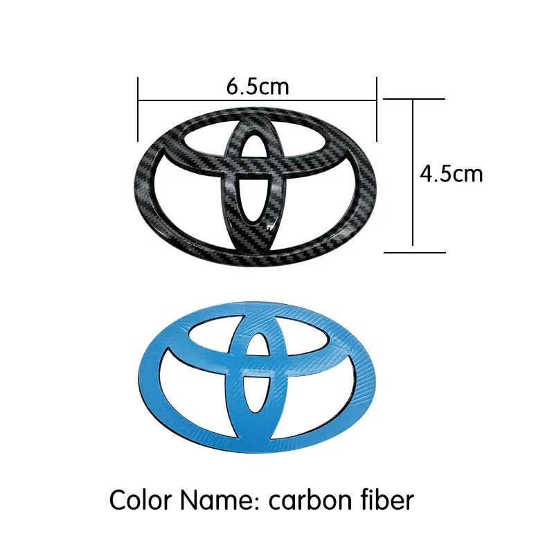 Bez demontáže Logo volantu Znaky na auto Samolepky pro Toyota Corolla Camry RAV4 Yaris Vios Hilux Prius CHR Příslušenství