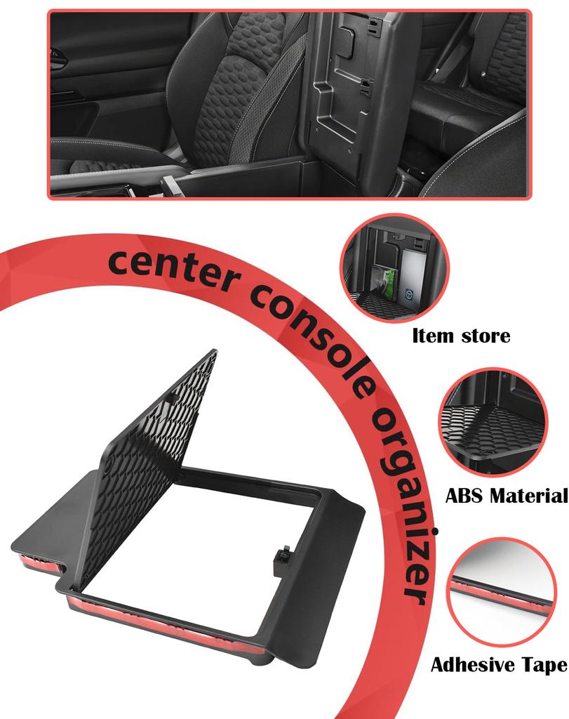 For Nissan Pathfinder 2025 2025 2025 Center Console Hidden Car Box Armrest Storage Organizer ABS Accessories Center Console Tray