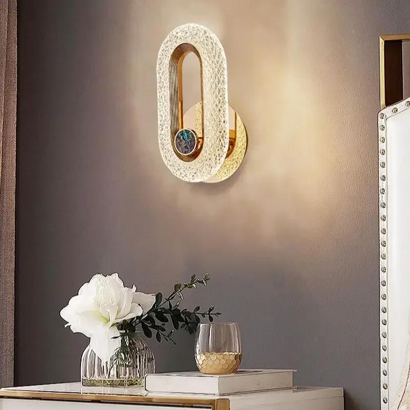 Luxury Bedroom Bedside Wall Lamps for Room Modern Kitchen Dining Table Sconce Led Lights Background Illumination Home-appliance