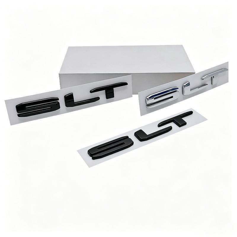 Suitable for GMC YUKON SLT stickers, new SLT heavy-duty truck stickers, and modified rear trunk badge stickers