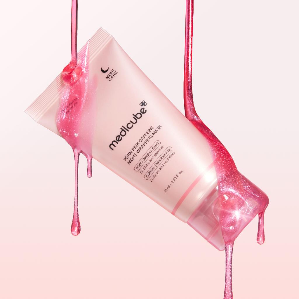 Medicube PDRN Pink Tone-Up Wrapping Mask 75ml Duo Set