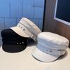 Travel Gatsby Cap Ladies Flat Top Korean Style Duck Tongue Cap Sailor Hat Star Beret Newsboy Hat