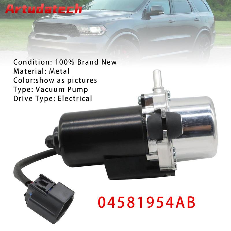 Artudatech Вакуумный насос усилителя тормозов 04581954AB Для Jeep Grand Cherokee 3.6L 2016 2017 2018