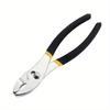 [Rust-Resistant Pliers] Rust-Resistant 6-Inch/8-Inch Slip Joint Pliers with Ergonomic Rubber Grip , Plumbing Pliers
