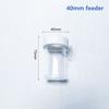 Durable Fish Tank Feeder Aquarium Fish Feeding Ring Transparent Floating Fixed Fish Feeder Feeding Ring Feeding Esophagus