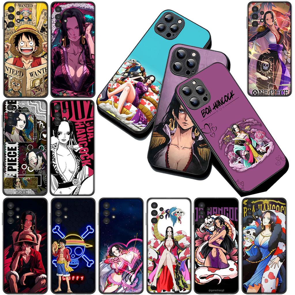 Cartoon Boa Hancock ONE Luffy PIECE Phone Cover for Apple iPhone 17 14 15 16 Plus Pro Max 16E ProMax + 16Plus 14+ 16+ Case