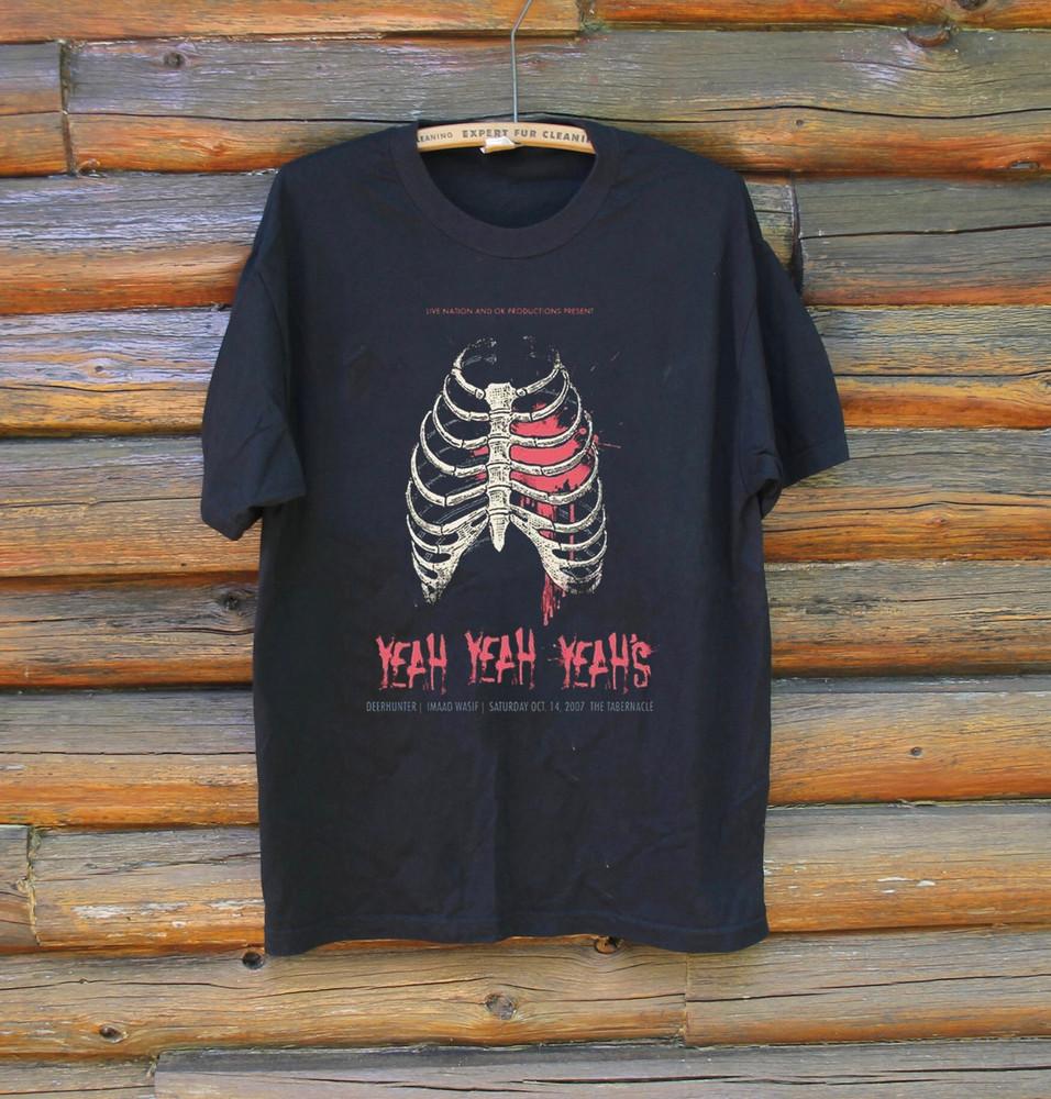 Yeah Yeah Yeahs Band T Shirt Full Size S-5XL Unisex T-Shirt XXL