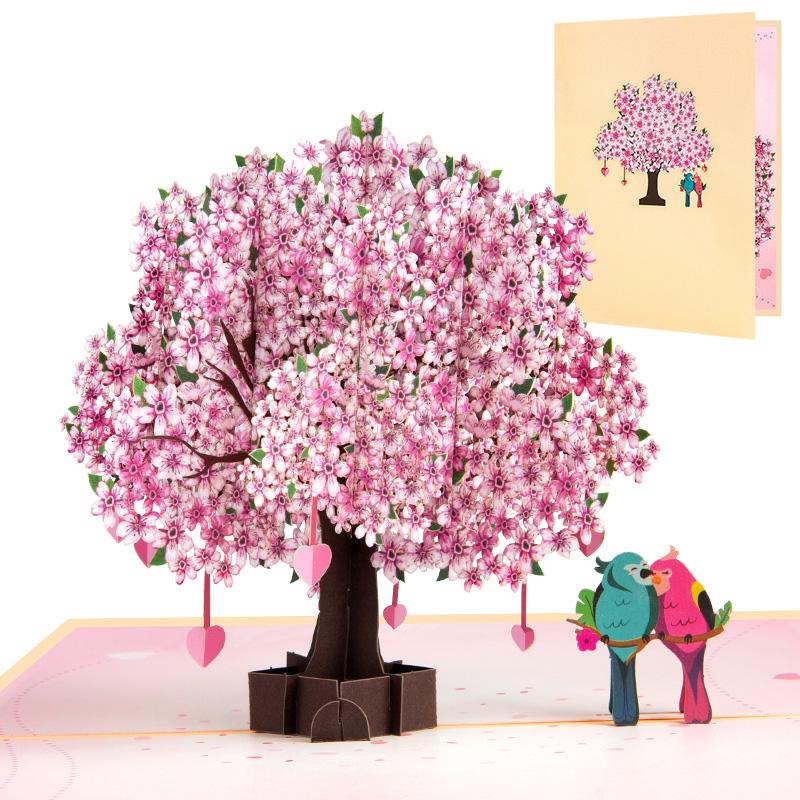 Premium 3D Pop Up Flower Bouquet Card Mothers Day Present Valentines Day Anniversary Birthday Greeting Cards Thank You Wishes Gifts