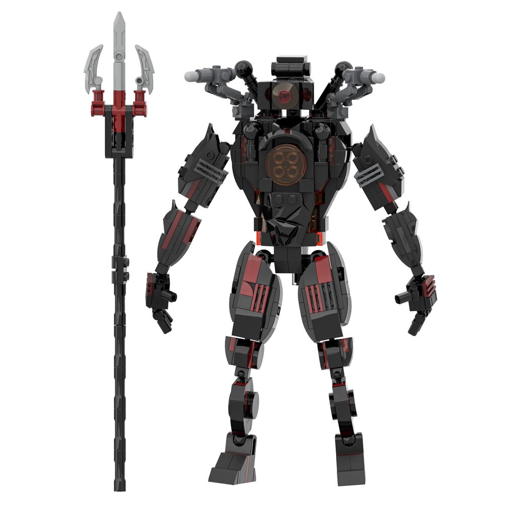 2023 3D Speakerman Children's Block Plastic Game Designer for Teens and Children Skibidi Toilet