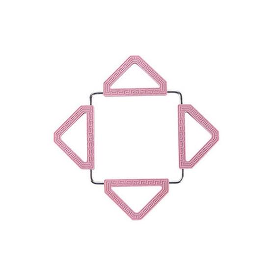 1Pcs Anti-heiße Tischset Hause Kunststoff Platte rotierenden Matte kreative rutschfeste Isolierung Pad