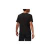 Jordan Minimalistisches lässiges Kurzarm-T-Shirt mit großem Logo-Aufdruck für Herren Oberteile Schwarz DQ7377-010