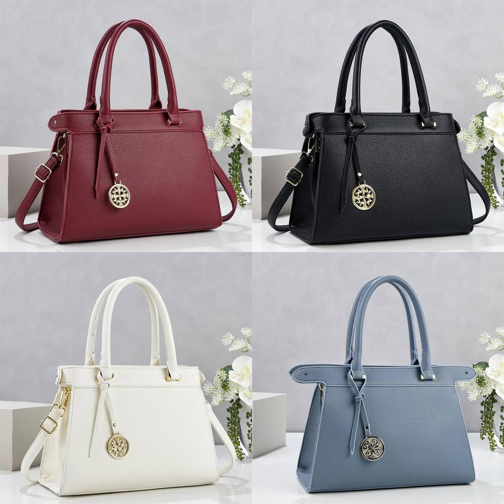 Fashion Womens Handbag With Zipper Closure And Multiple Inner Pockets For Casual Outings