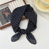 Summer Fashion Chiffon Polka Dot Scarf Ladies Head Neck Square Scarf Shawls Female Hair Ties Bands Neckerchief Shawls