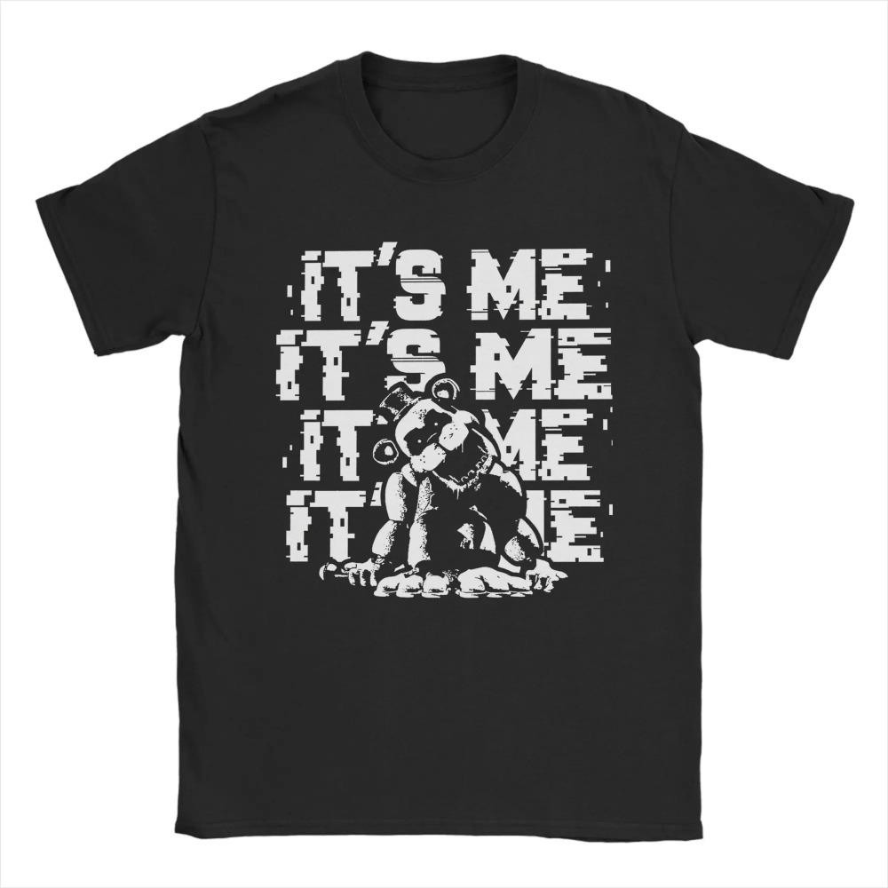 2026 Five Nights At Freddy's Freddy Fazbear's Pizza T-Shirt Both Men and Women Can Wear Fashionable Short-sleeved Shirts