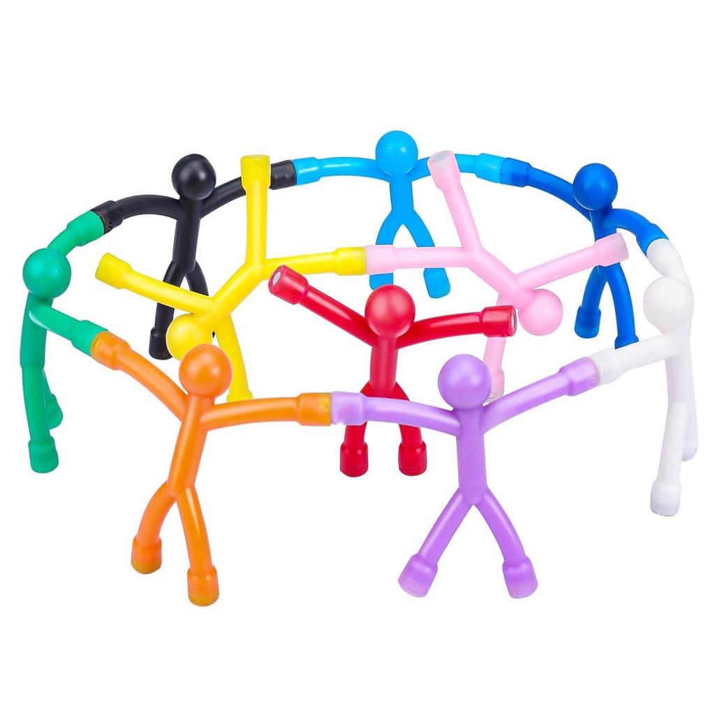 Multicolor Magnetic Figure Toy - Cross-border Changeable Magnet for Stress Relief, Gift for Boys & Girls