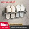 Modern Minimalist Wallmounted Bathroom Shoe Rack With Water Drainage For Home Organization