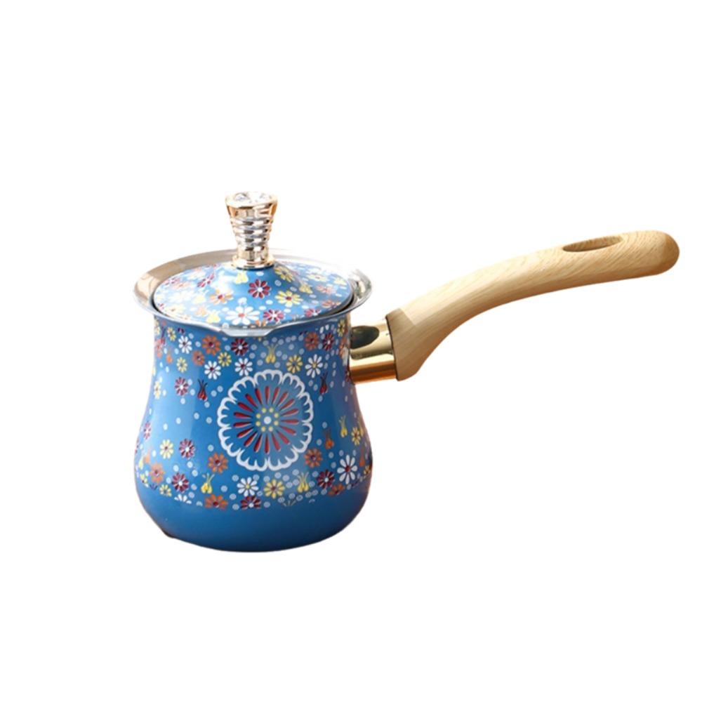550ml Turkish Coffee Pot Stainless Steel Milk Pot Multifunctional Butter Melting Pot  Kitchen