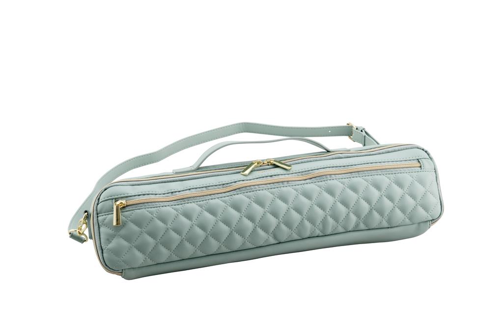 Pearl Flute x Legato Largo Collaboration Quilted Flute Case Cover for C foot joint and H foot joint Green Vol.3 #Mint LL-FLCH2#MG