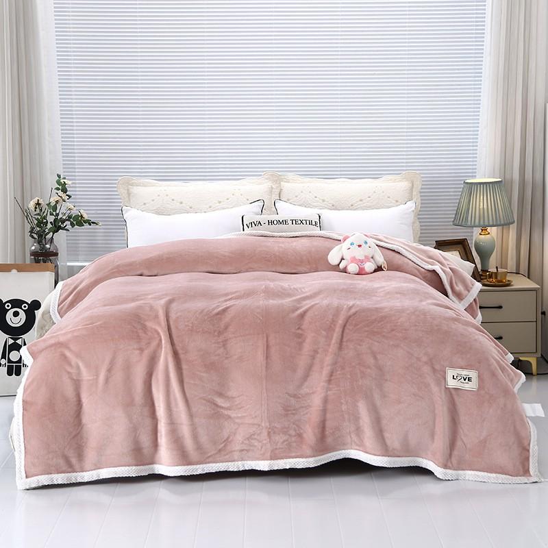 Thick Fleece Blanket Winter Office Nap Cozy Throw Soft Warm Bed 100x150cm To 200x230cm
