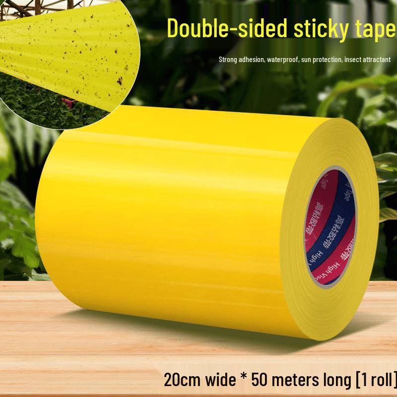 Dengjin Garden Yellow Sticky Insect Trap Tape for Trees