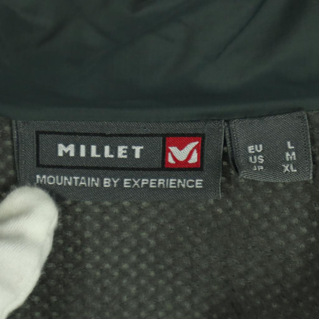 Beauty Products MILLET Logo Embroidery Hooded, Mesh Lining Mountain Parka Men's Used