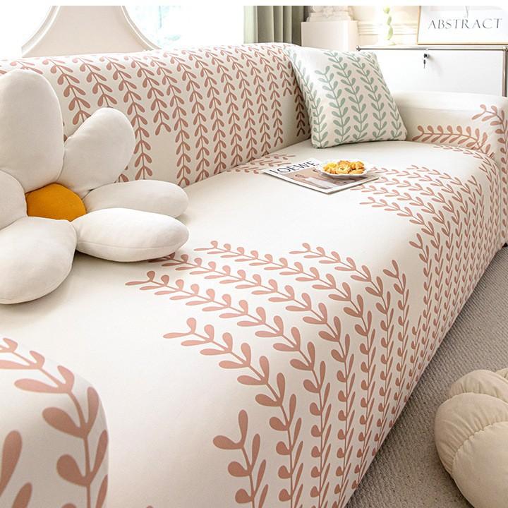New Summer Ice Silk Sofa Cover Breathable Cool and Elastic Protective Cover Anti Cat Scratch Universal Sofa Cover