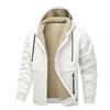 Men'S Zipper Jacket, Casual Retro Long Sleeved Cardigan Jacket