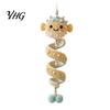 Beginner Crochet Kit for Adults Ocean Animal Spiral Kit, DIY Coastal Hanging Ornament Craft Educational Knitting Novices with Yarn And Accessories
