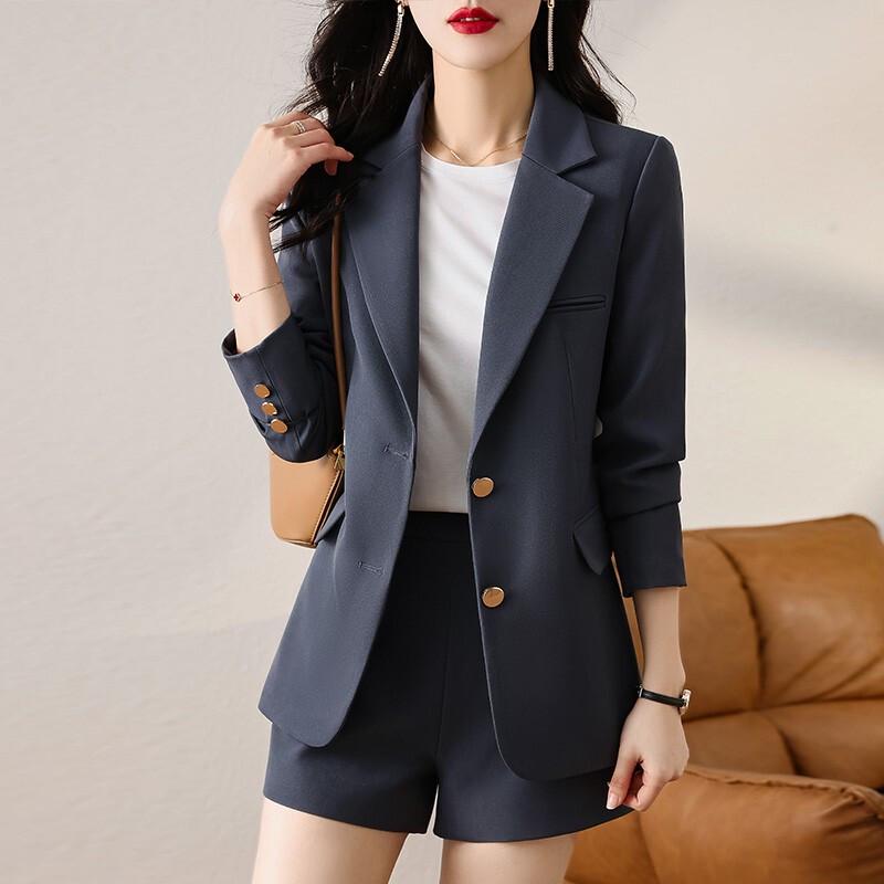 Women's Professional Suit Shorts Set