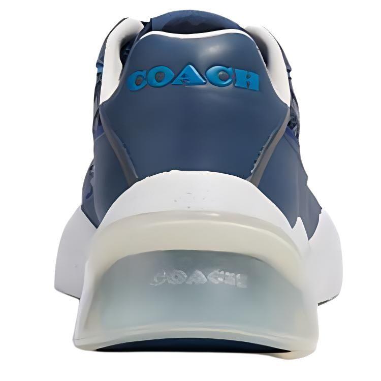 Coach CitySole Low Top Casual Shoes Men's Blue CC738-DEN