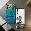 S-Surreal F-Figure A-Art Phone Case For Samsung S25,24,23,22,30,21,10,9,Ultra,Plus,Lite,FE,4,5 G Soft Black Case