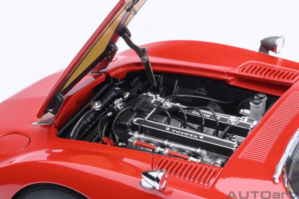 AUTOart Toyota 2000GT 1967 Completed Model 79547 (Red)