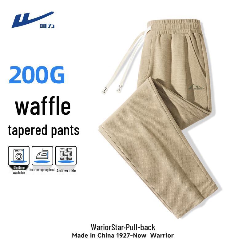 Warrior Men s Casual Waffle Tapered Sport Pants XL