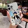 Catoon Dollar Alec Monopoly Phone Case For iPhone 16 15 14 13 12 11 Pro Max XS X XR 7 8 SE Shockproof Bumper Back Cover