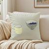 Colorful Quiet Beauty Cushion Cover Pillowcase Anti-Dustmite Living Room Sofa Decor Cushion Room