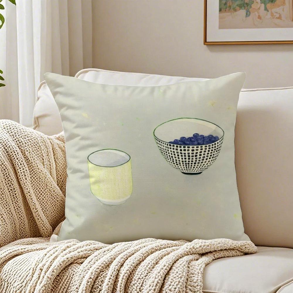 Colorful Quiet Beauty Cushion Cover Pillowcase Anti-Dustmite Living Room Sofa Decor Cushion Room