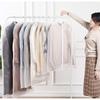 Transparent Fully Enclosed Clothes Hanging Cover-Dust Proof Storage Bag with Zipper Perfect for Wedding Dress Suit Blazer & Coat