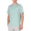 Adidas T Shirts Men's Turquoise Crew Neck Moderate Straight Fit GK9219