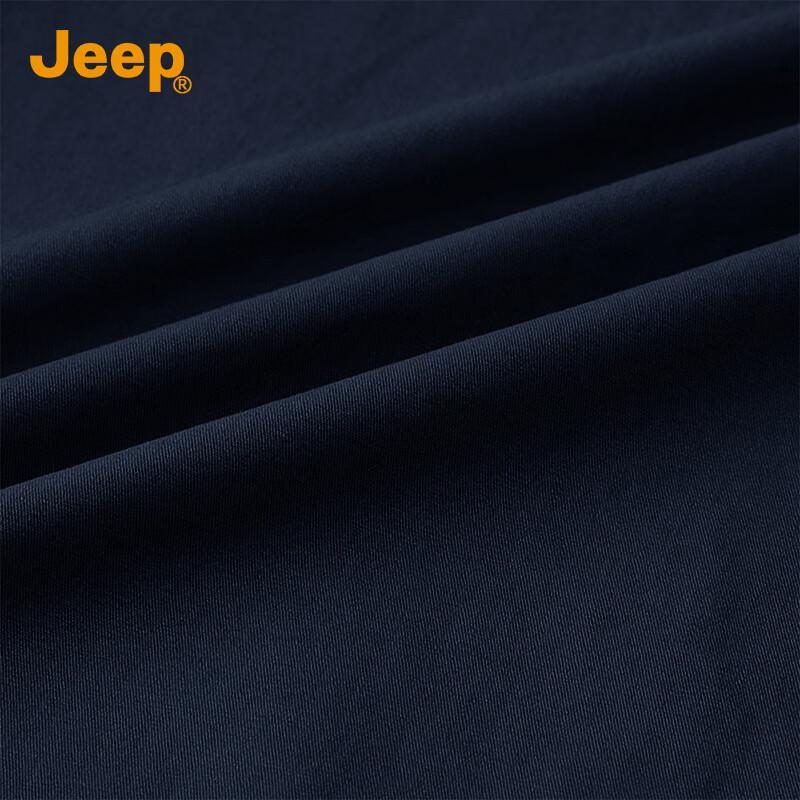 JEEP Men's Pure Cotton Long Sleeve Casual Shirt